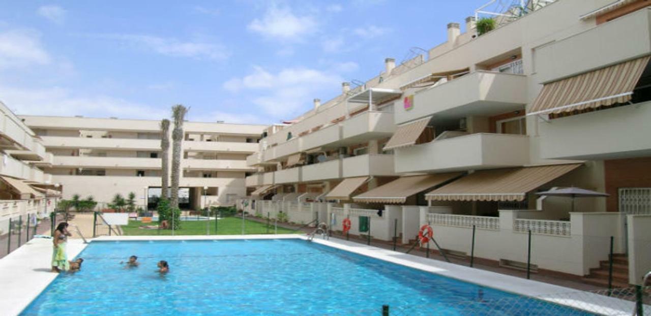 Roquetas Beach House Apartamento Fresco Con Piscina Roquetas de Mar Dış mekan fotoğraf